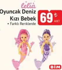 LELİA OYUNCAK DENİZ KIZI BEBEK